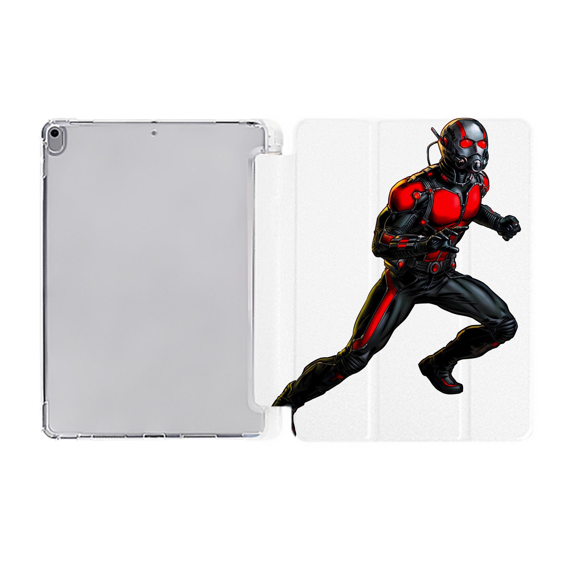 （画像用） アベンジャーズ The Avengers IPad ケース ペン収納付き 三つ折りスタンド PUレザー×シリコン 対応機種9.5/10.5/10.9インチ
